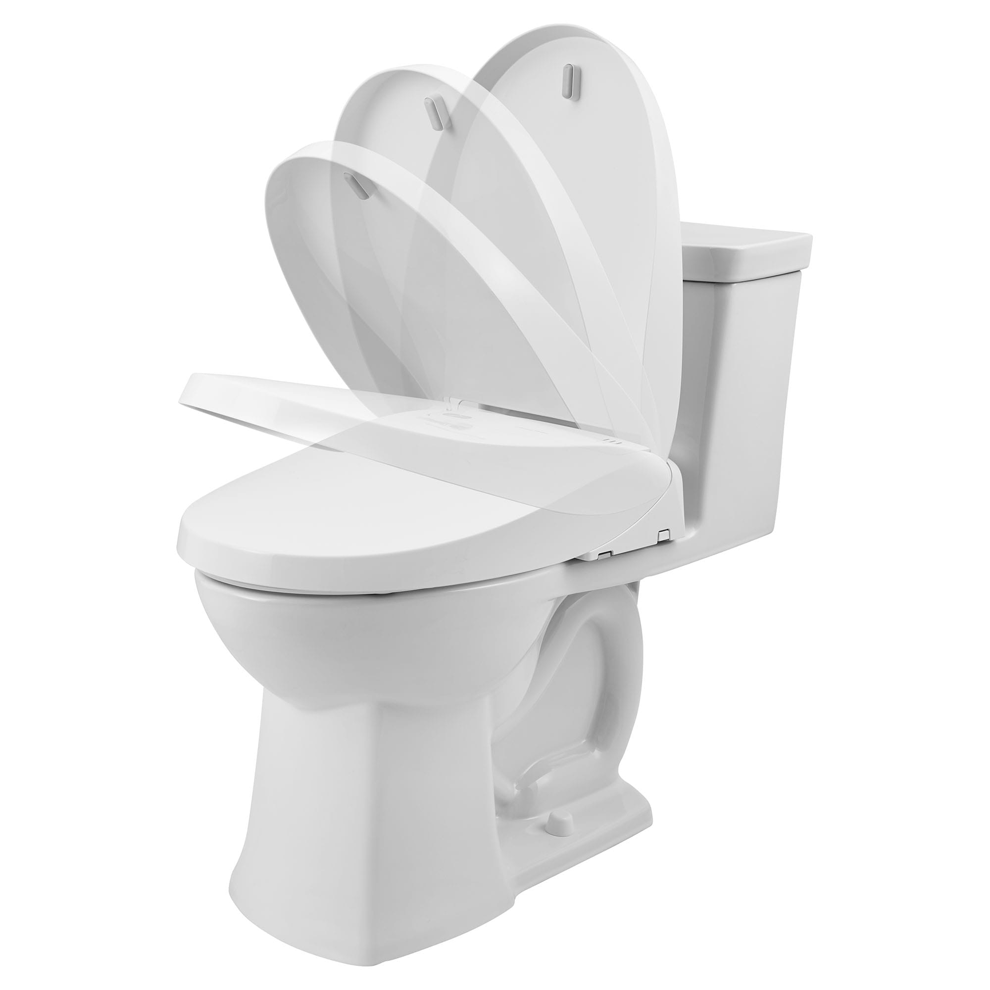 Townsend VorMax One Piece 128 gpf 48 Lpf Chair Height Elongated Toilet with Seat WHITE